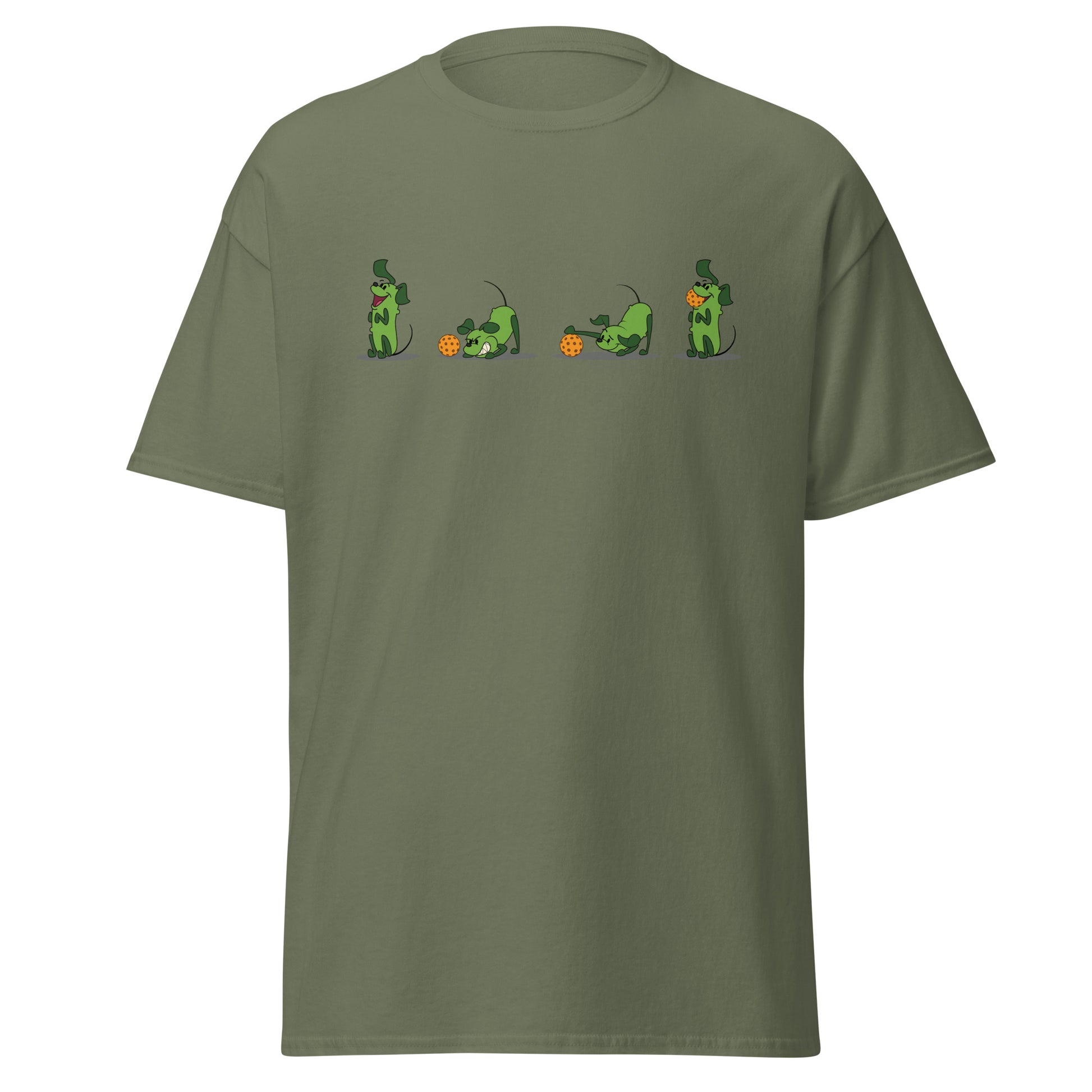 100% Cotton Pickleball T-Shirt - Pickles Wanna Play - DocDink.com