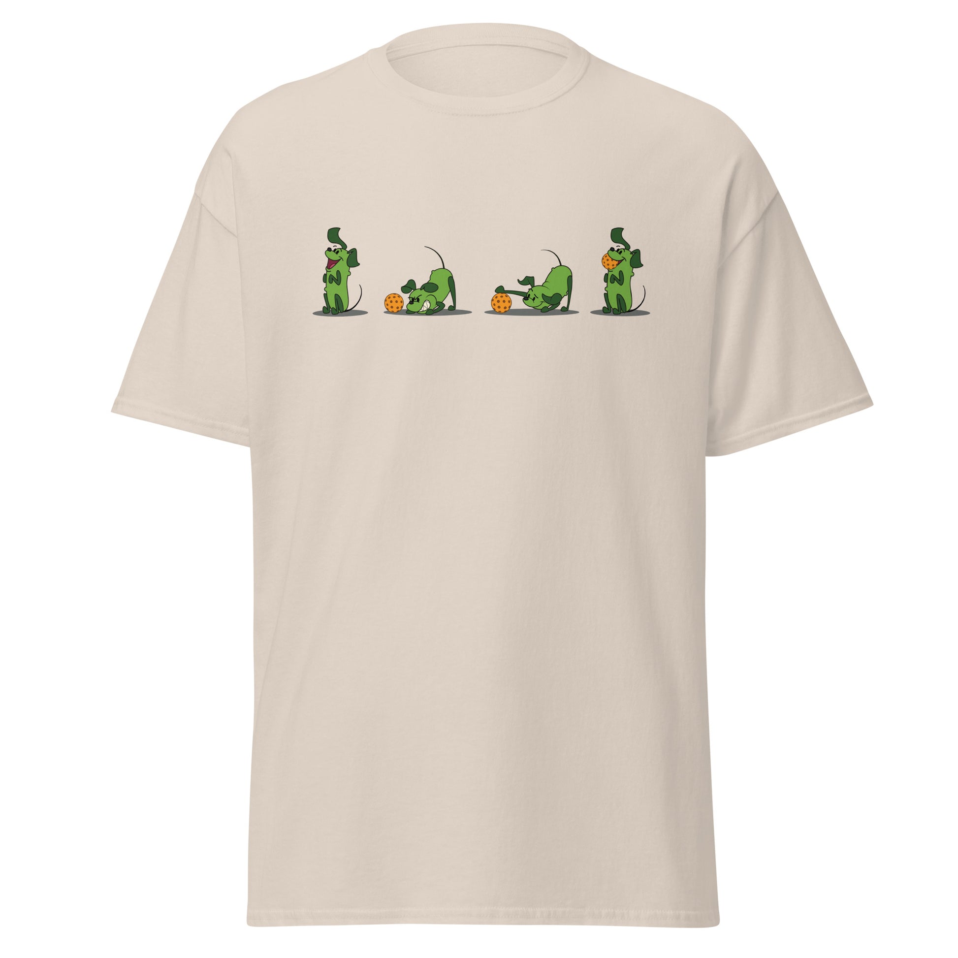 100% Cotton Pickleball T-Shirt - Pickles Wanna Play - DocDink.com