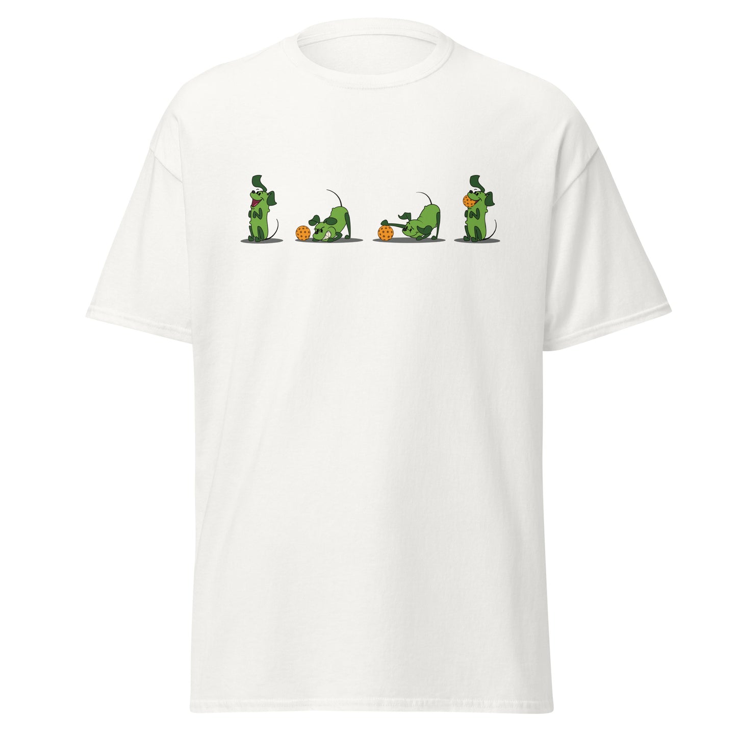 100% Cotton Pickleball T-Shirt - Pickles Wanna Play - DocDink.com