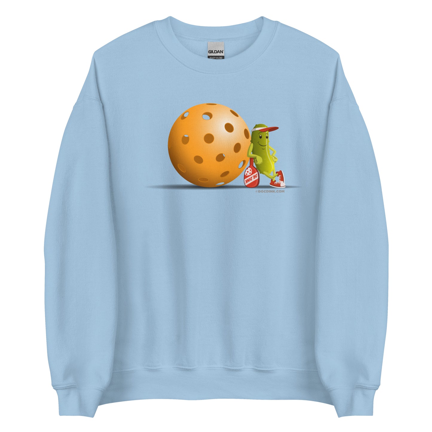 Pickleball Sweatshirt - Resting Pickleball - DocDink.com