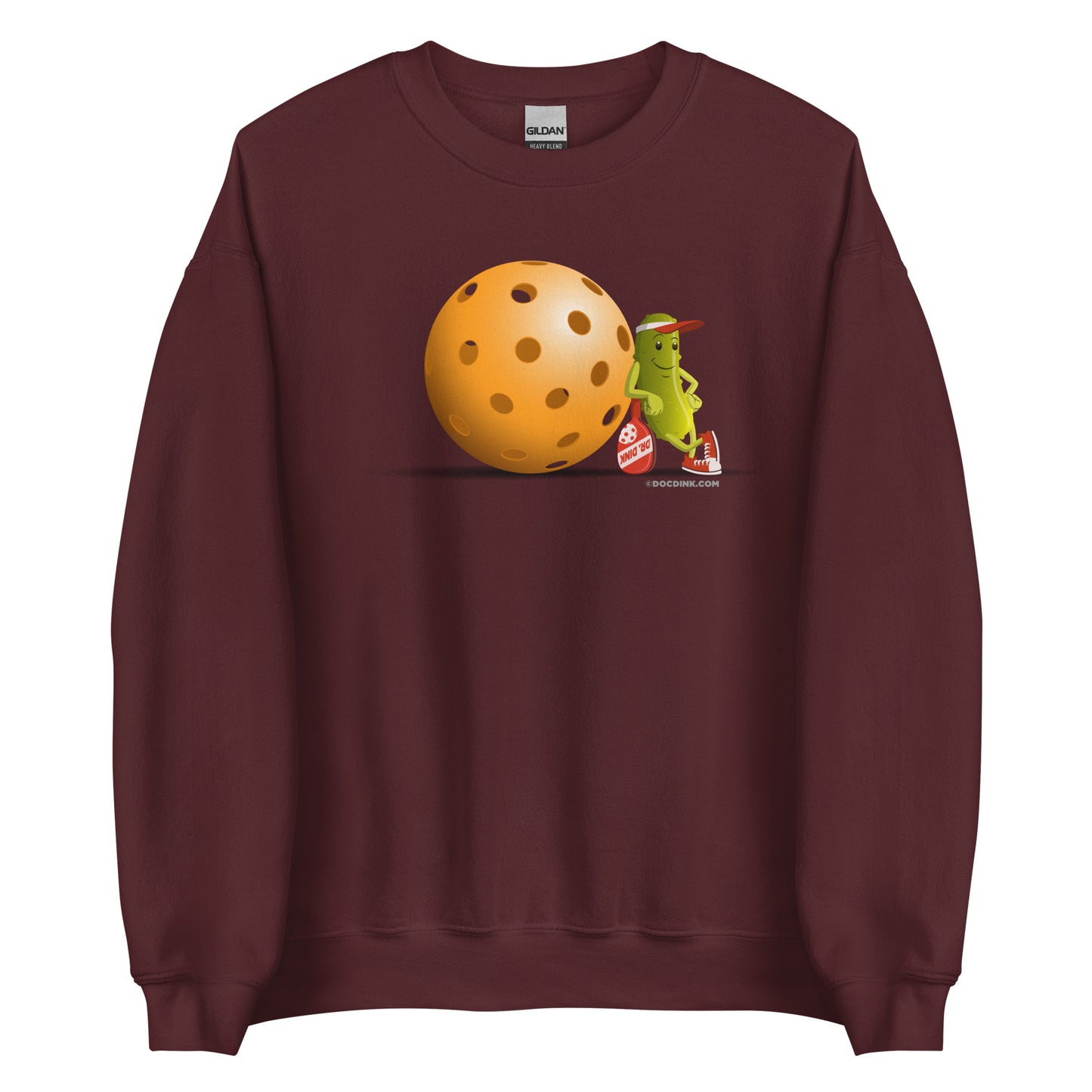 Pickleball Sweatshirt - Resting Pickleball - DocDink.com