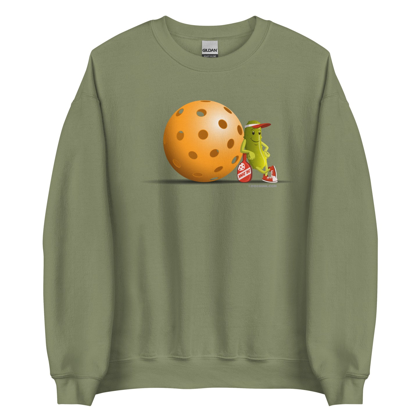 Pickleball Sweatshirt - Resting Pickleball - DocDink.com