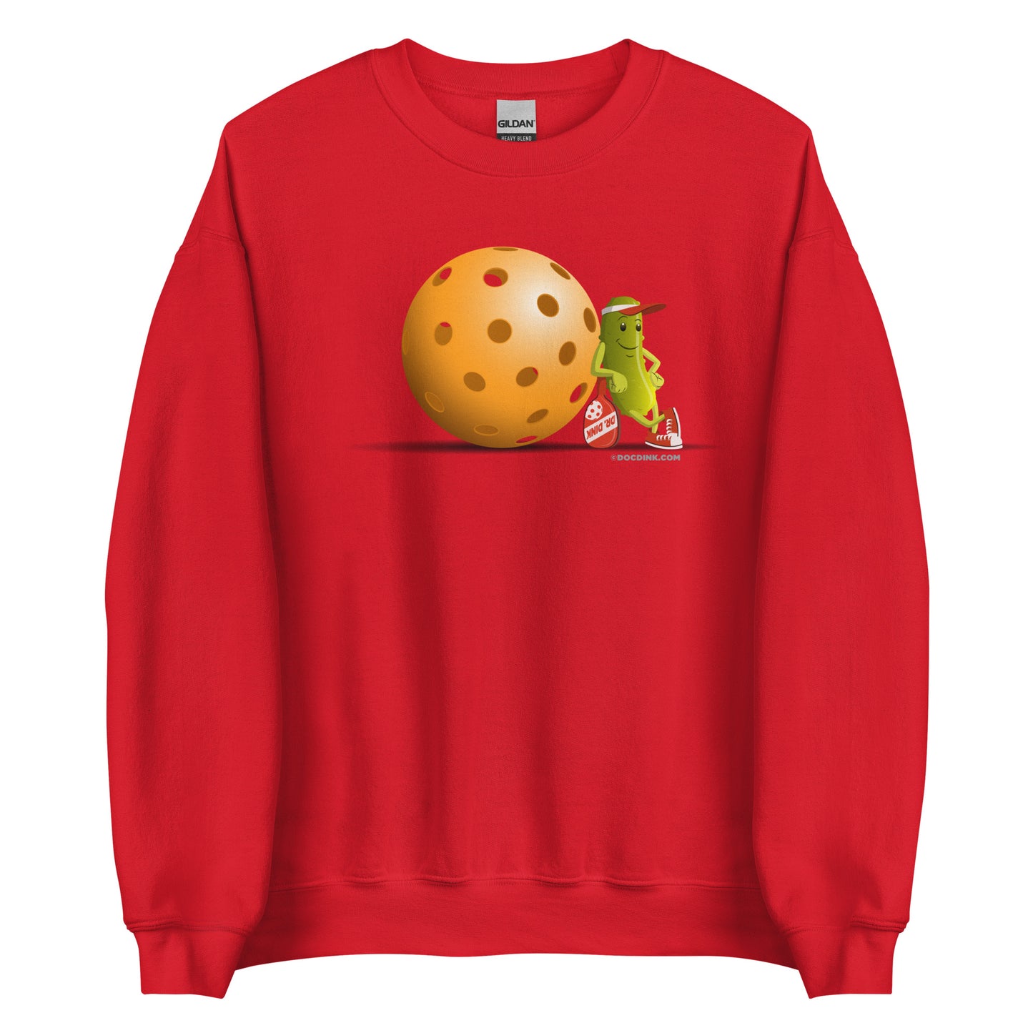 Pickleball Sweatshirt - Resting Pickleball - DocDink.com