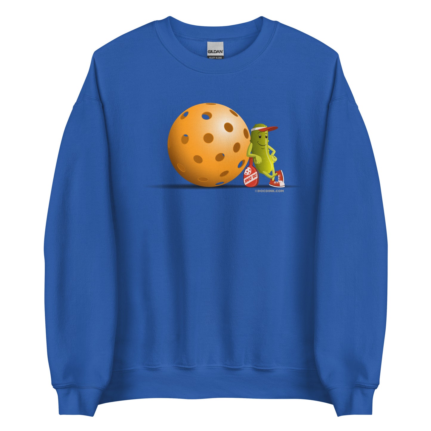 Pickleball Sweatshirt - Resting Pickleball - DocDink.com