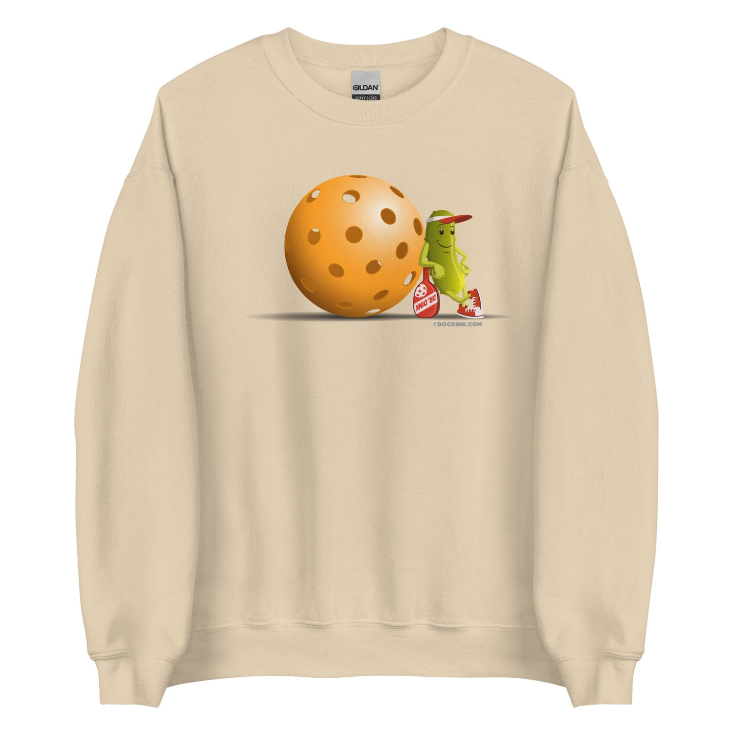 Pickleball Sweatshirt - Resting Pickleball - DocDink.com