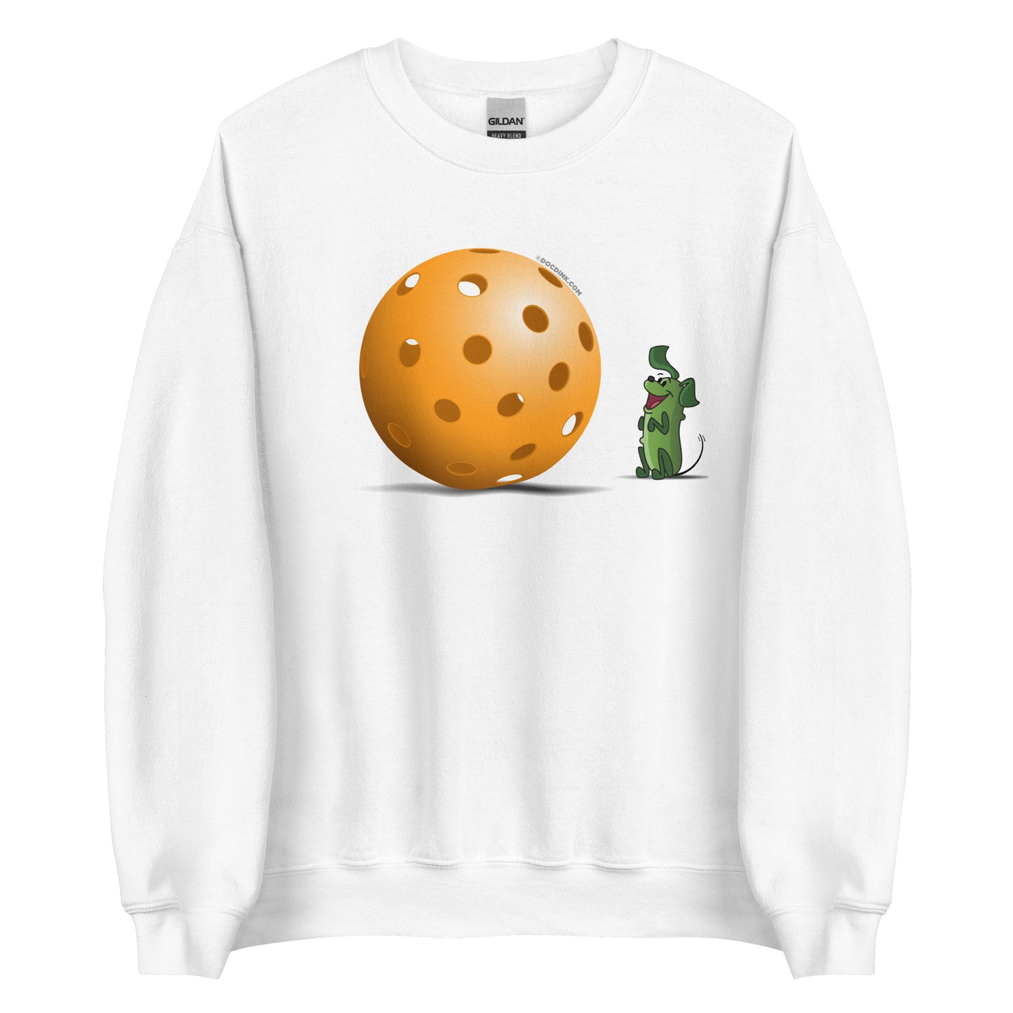 Pickleball Sweatshirt - Pickles "Dream Big!" - DocDink.com