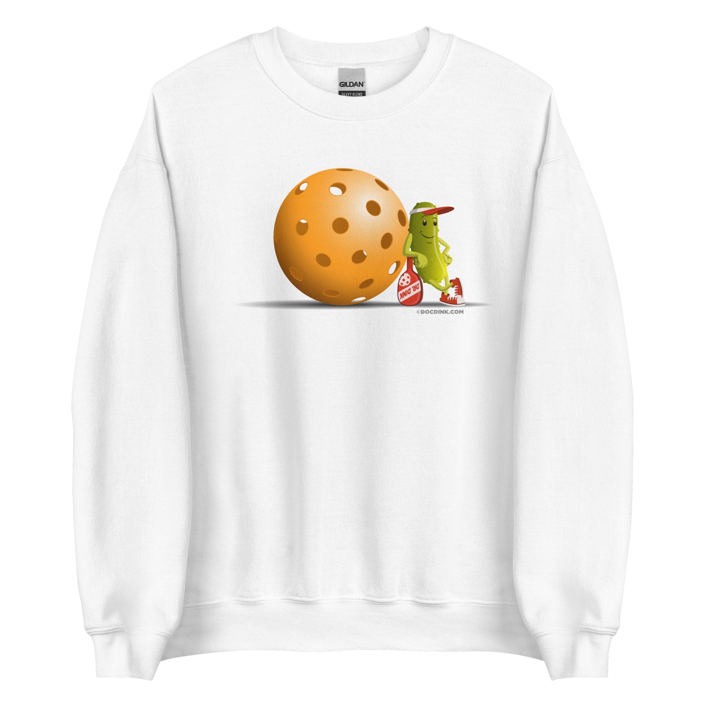 Pickleball Sweatshirt - Resting Pickleball - DocDink.com