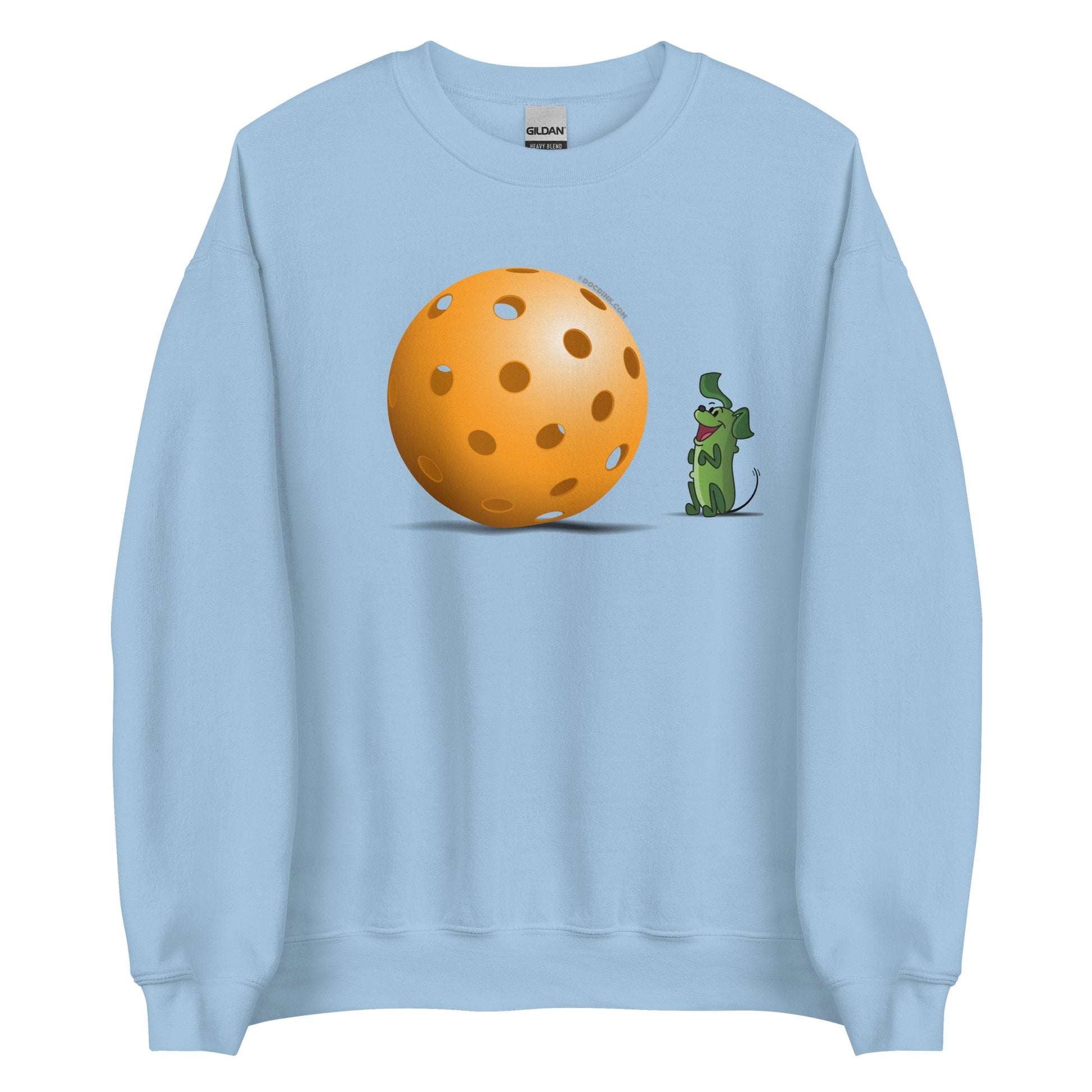 Pickleball Sweatshirt - Pickles "Dream Big!" - DocDink.com