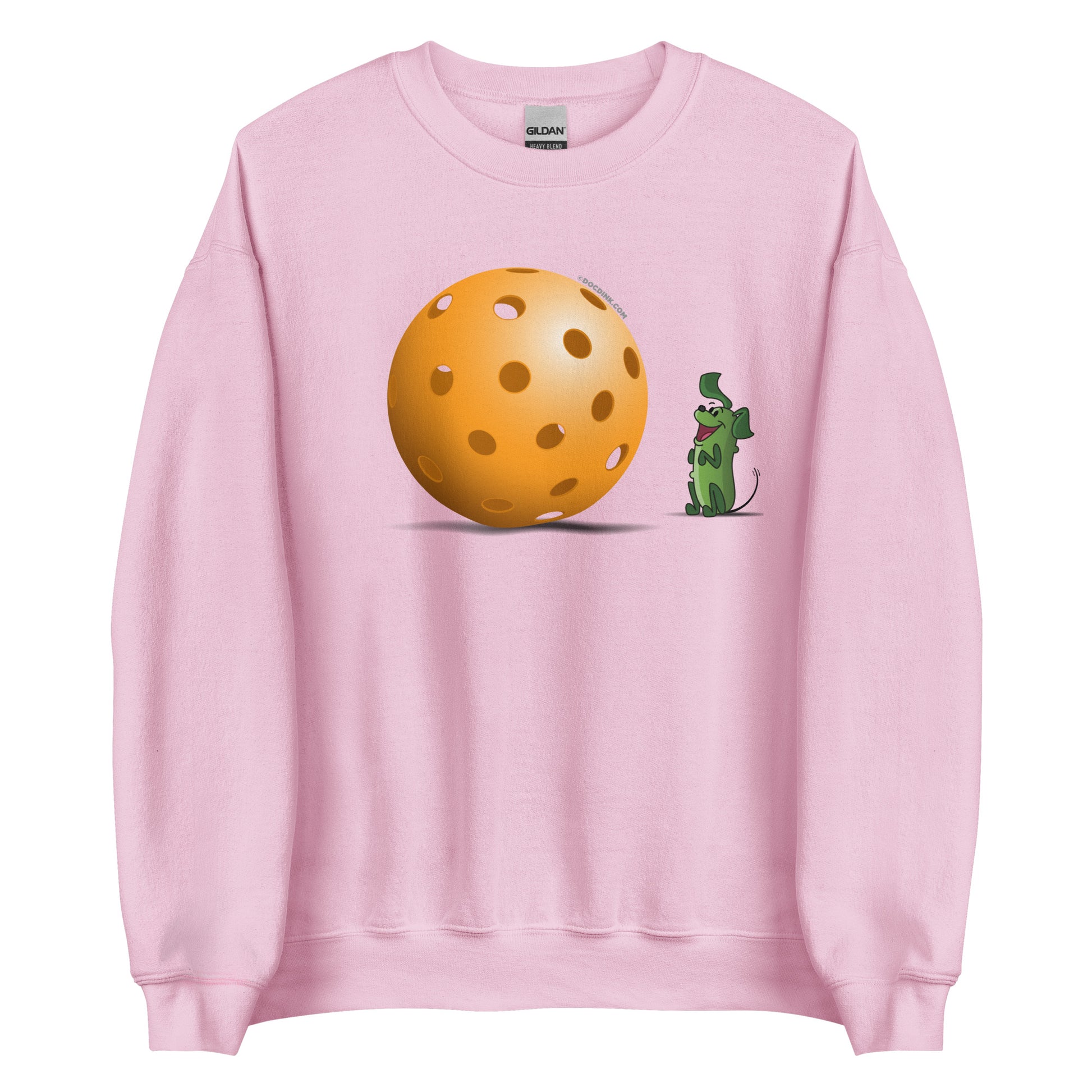 Pickleball Sweatshirt - Pickles "Dream Big!" - DocDink.com