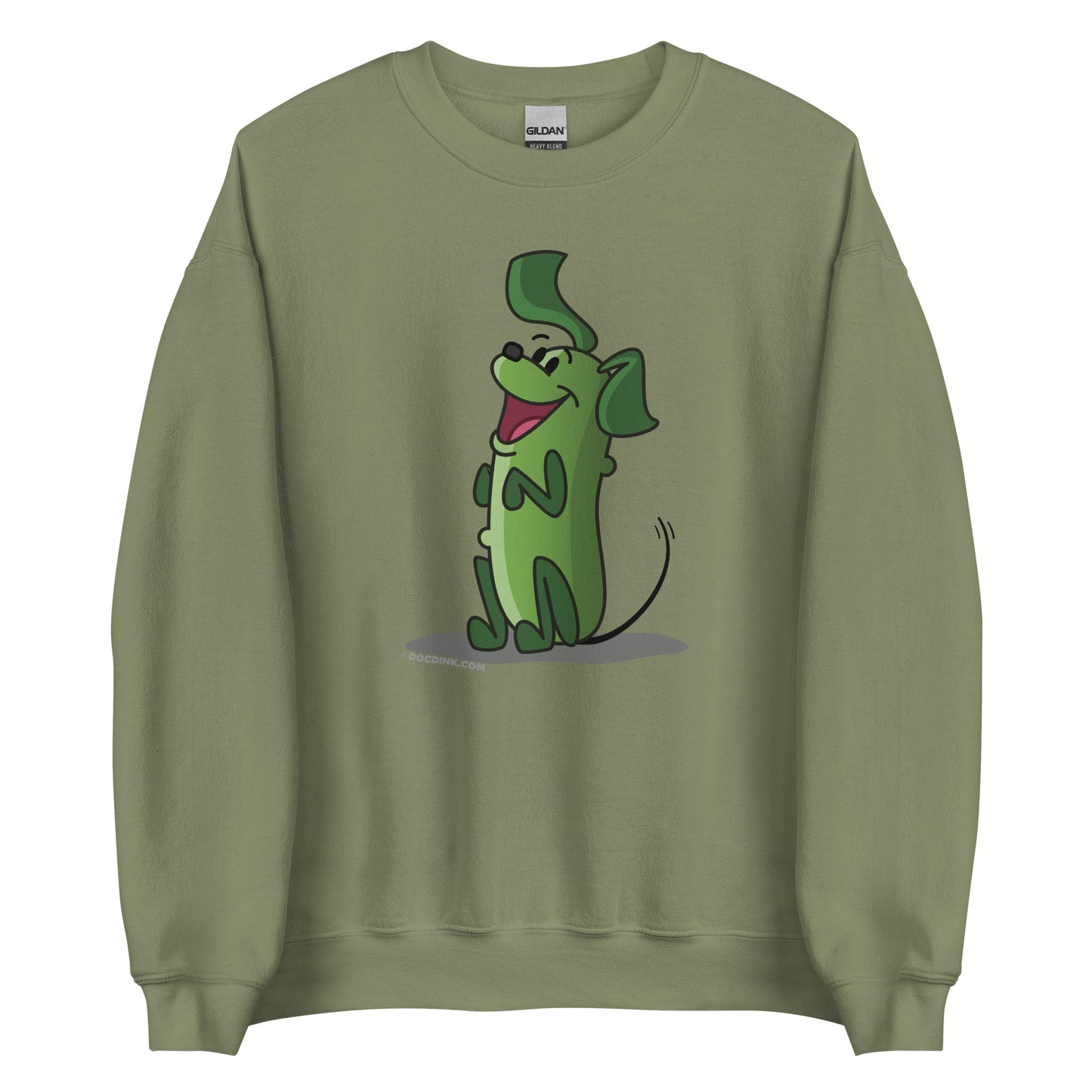 Pickleball Sweatshirt - Pickles "Wanna Play?" - DocDink.com