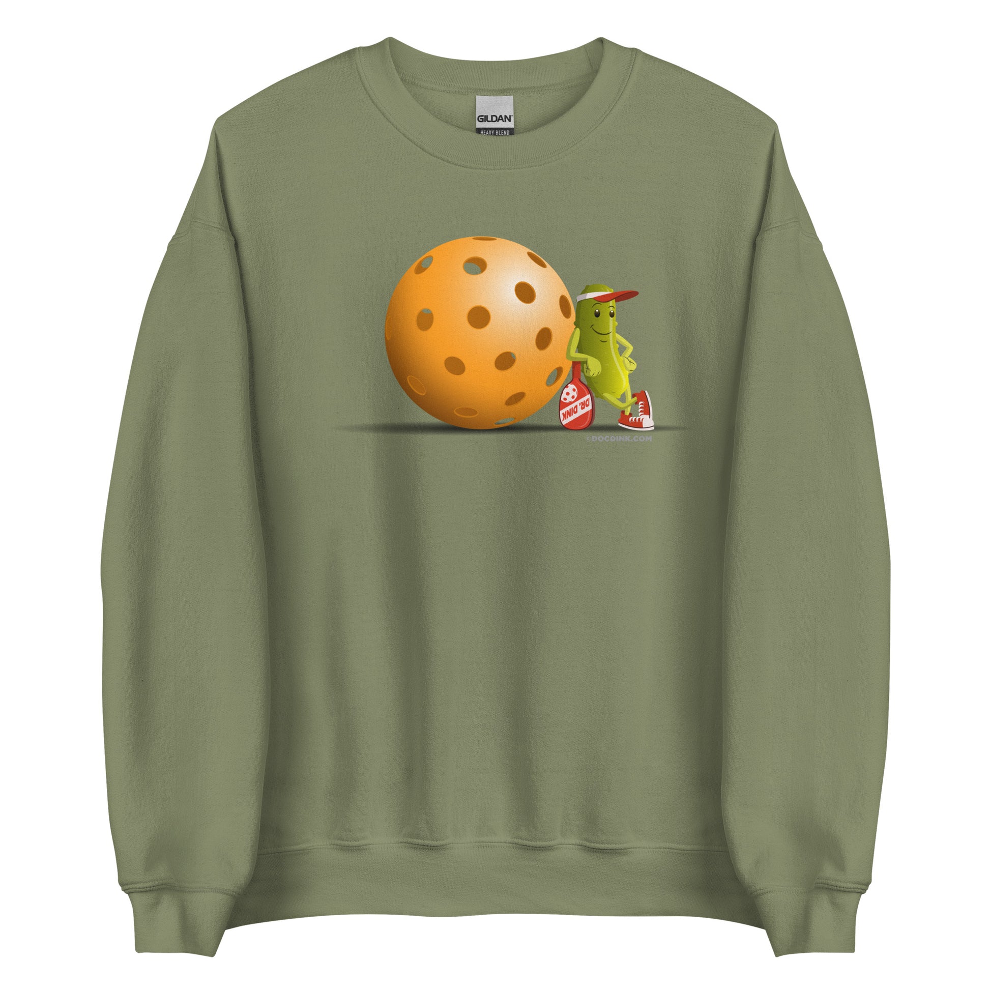 Pickleball Sweatshirt - Resting Pickleball - DocDink.com
