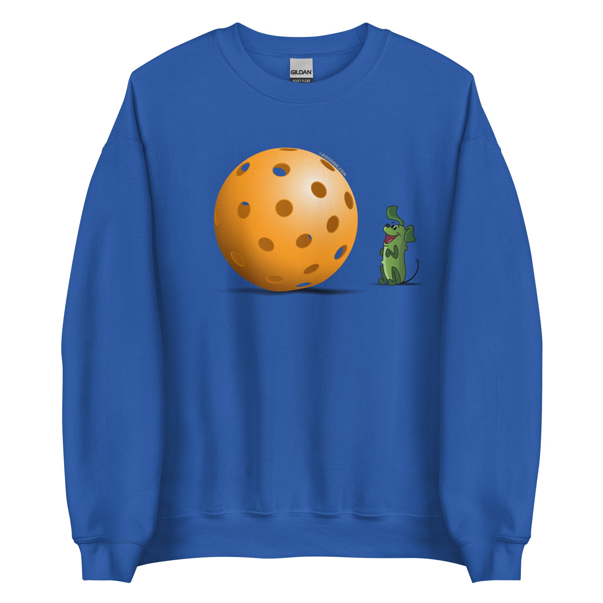 Pickleball Sweatshirt - Pickles "Dream Big!" - DocDink.com