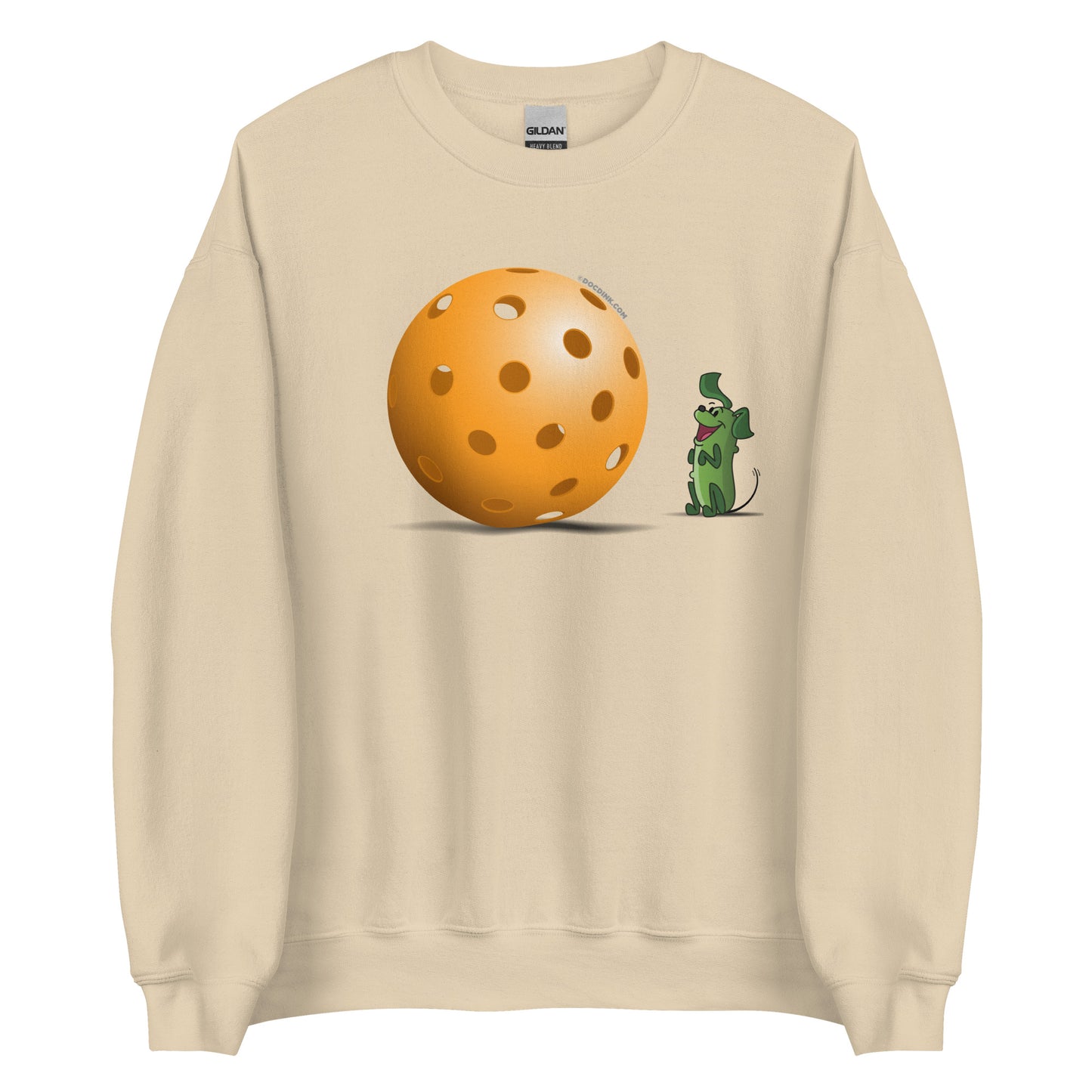 Pickleball Sweatshirt - Pickles "Dream Big!" - DocDink.com