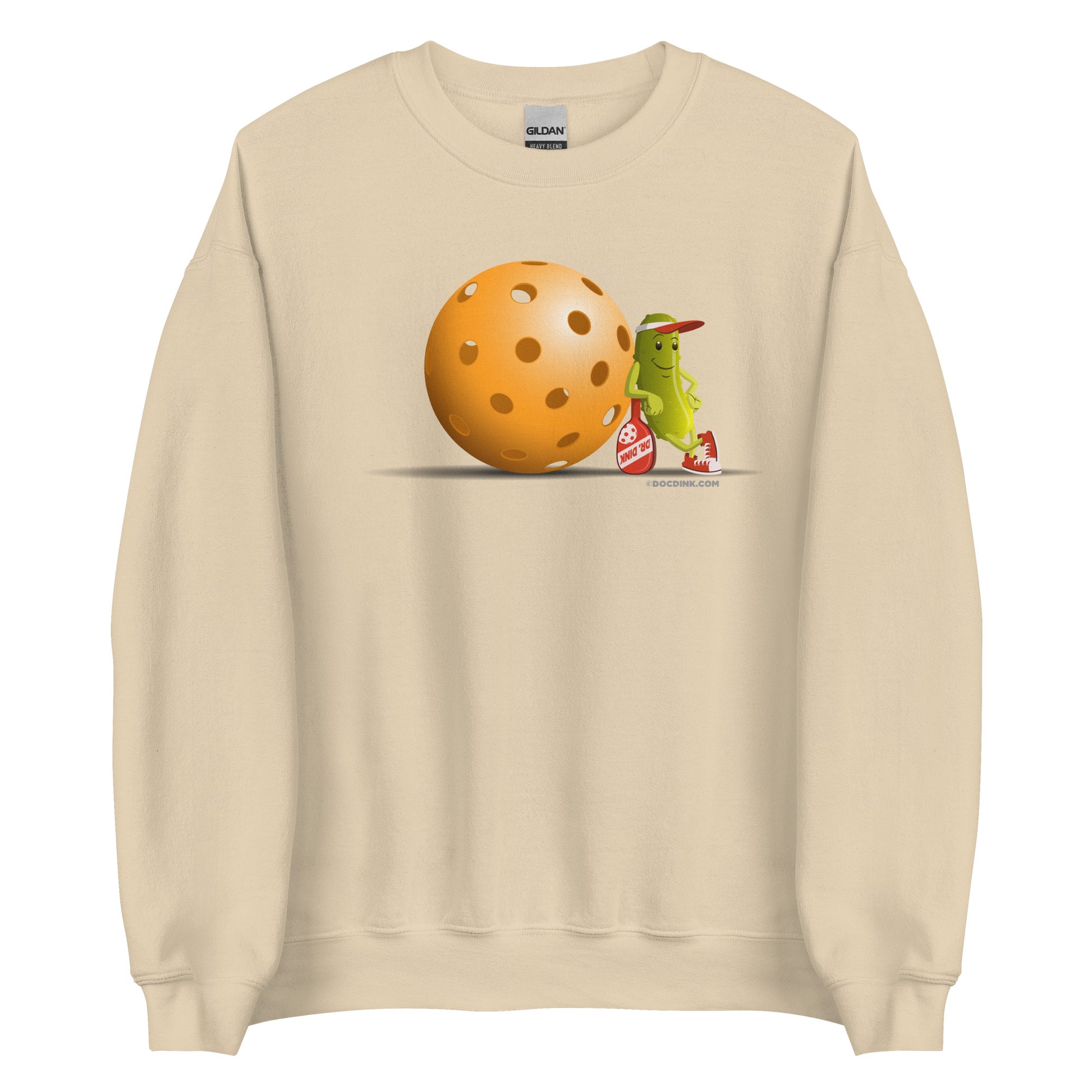 Pickleball Sweatshirt - Resting Pickleball - DocDink.com