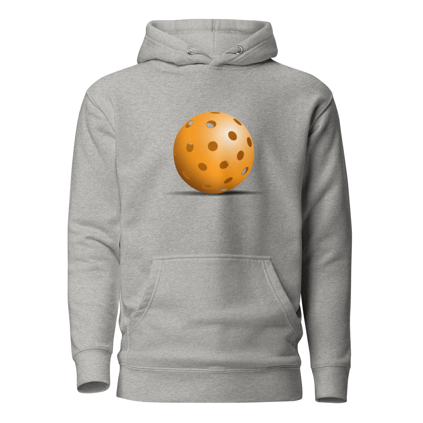 Warm Pickleball Hoodie - Orange Pickleball - DocDink.com