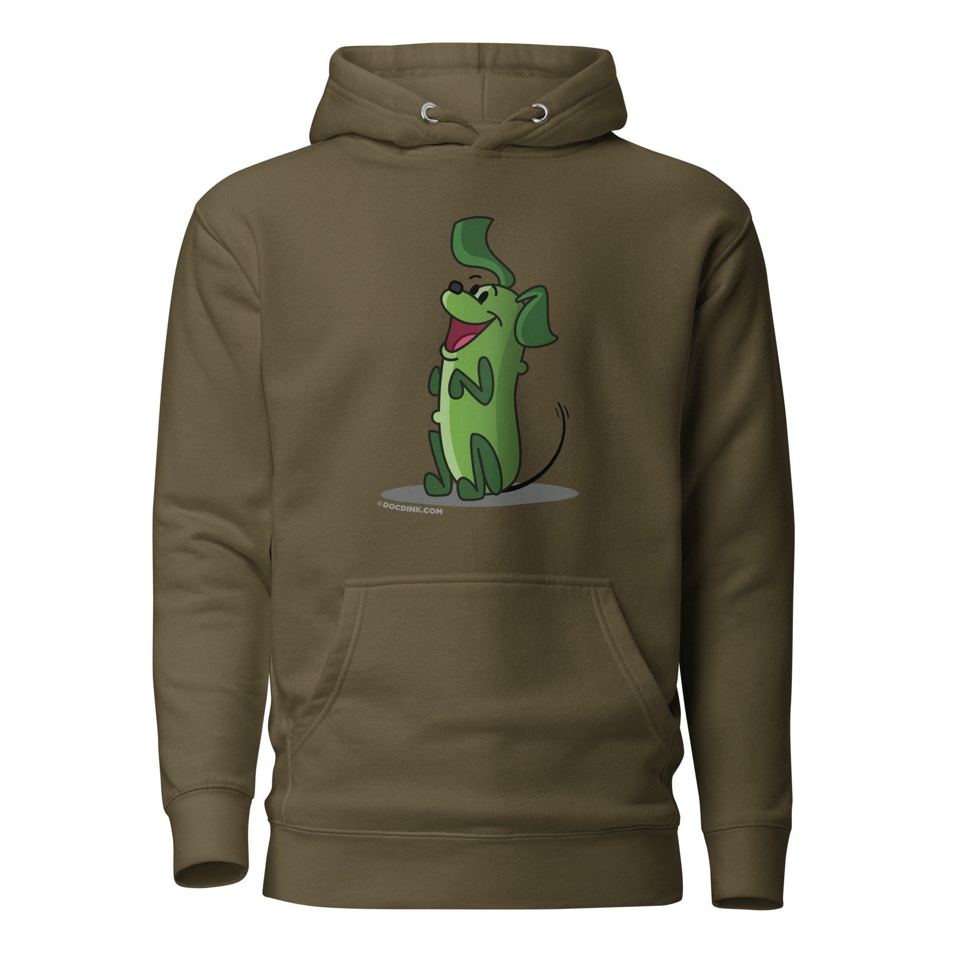 Warm Pickleball Hoodie - Pickles "Wanna Play?" - DocDink.com