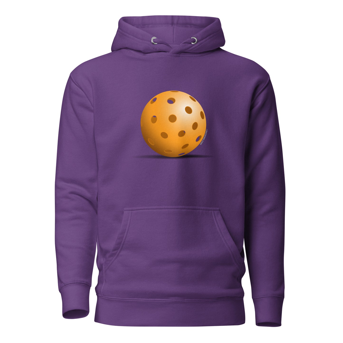 Warm Pickleball Hoodie - Orange Pickleball - DocDink.com